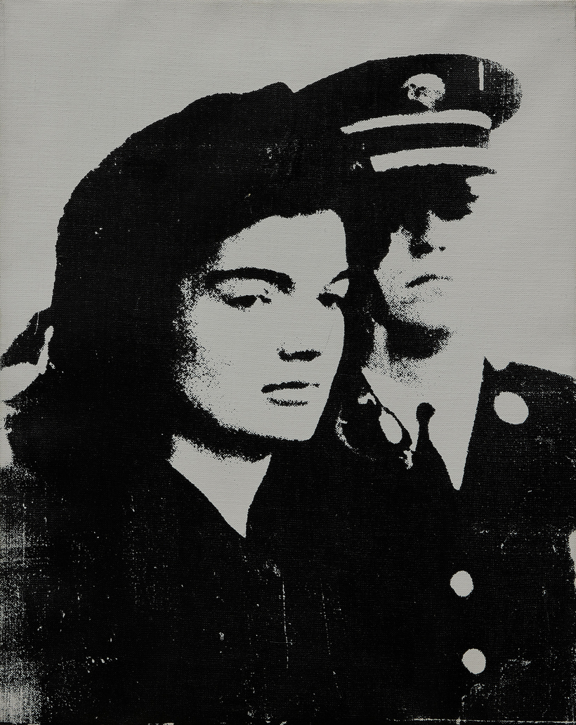 Andy Warhol’s Jackie, which hung in the New York apartment of artist couple Christo and Jeanne-Claude, is expected to sell for $1 million to $1.5 million at Sotheby’s in Paris on February 17.