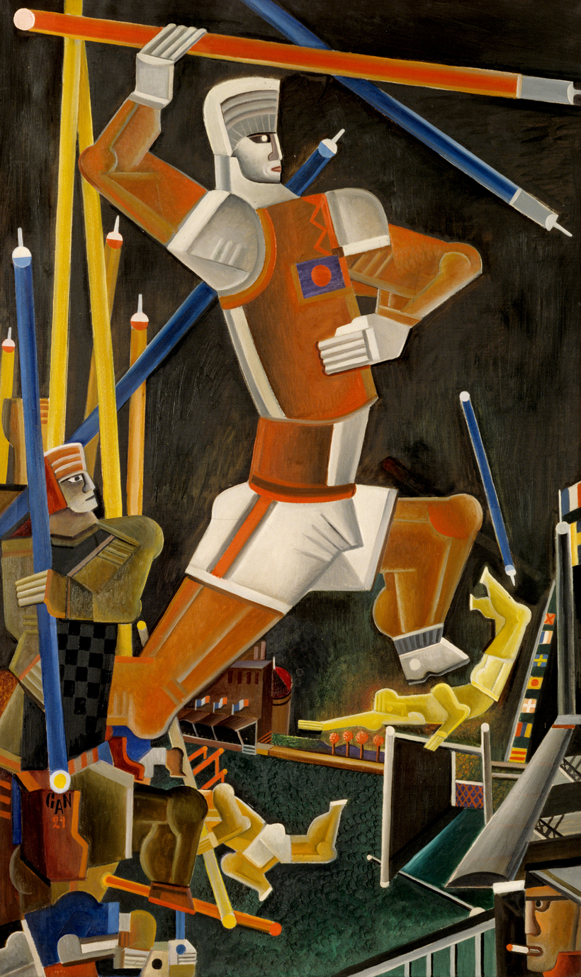 Olympiad (Javelin Thrower), painted by the Swedish modernist artist Gösta Adrian-Nilsson in 1924.