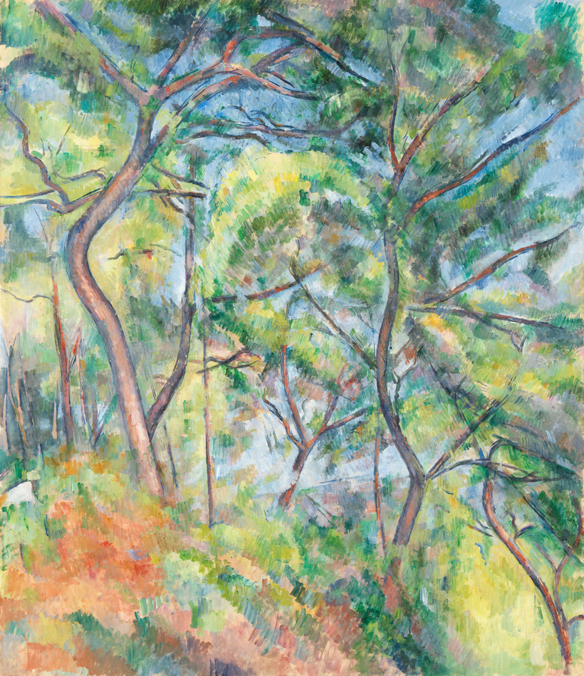 Paul Cézanne’s 1894 painting Sous-Bois will be on view in a career-spanning exhibition at the Tate Modern, in London.