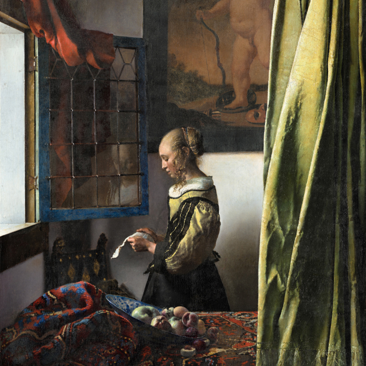 For the largest-ever exhibition of Johannes Vermeer’s work, the Rijksmuseum, in Amsterdam, is putting 28 of his 37 paintings on display, including Girl Reading a Letter at an Open Window (1657–58).