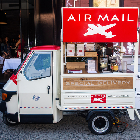 battery Perth dictator Air Mail Launches Coffee in New York City - Air Mail